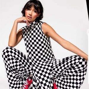 Women’s checkered tunic